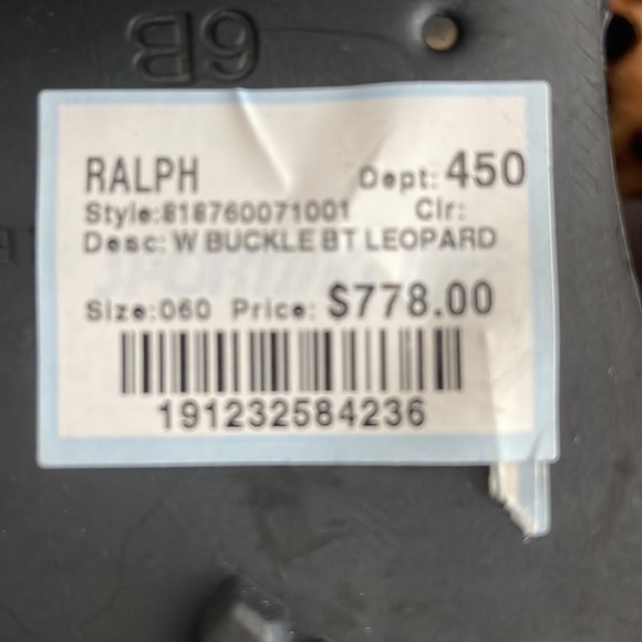 BRAND NEW Polo Ralph Lauren Payge Moto Boots Size 6 and 6.5 - Picture 5 of 9